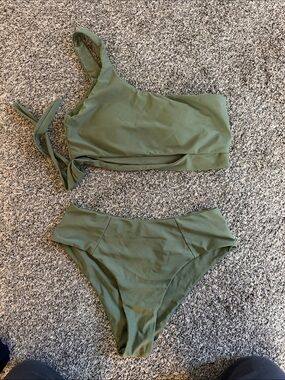 Olive Green Women's  Bikini Set